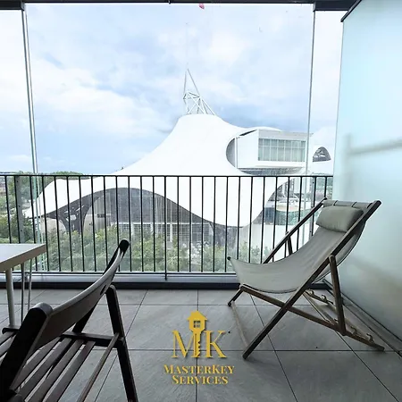 T2 Vue Pompidou Balcon, Sport & Centre Muse Lejlighed