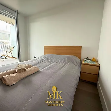 T2 Vue Pompidou Balcon, Sport & Centre Muse 梅斯