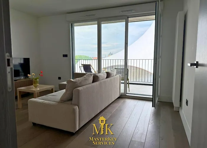 T2 Vue Pompidou Balcon, Sport & Centre Muse 梅斯