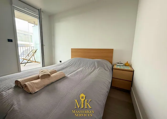 T2 Vue Pompidou Balcon, Sport & Centre Muse 梅斯