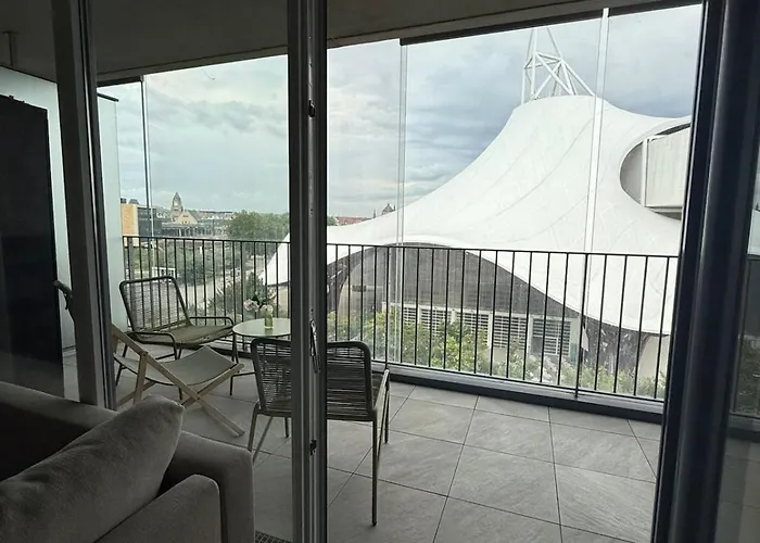 T2 Vue Pompidou Balcon, Sport & Centre Muse 公寓